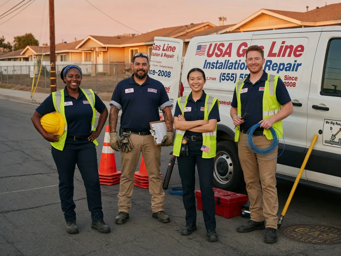 Gas Line Installation company in North Dakota